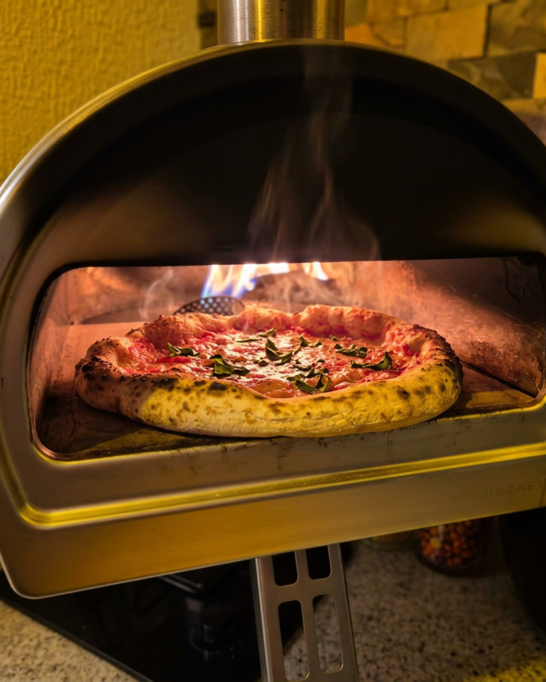 Pizza no forno